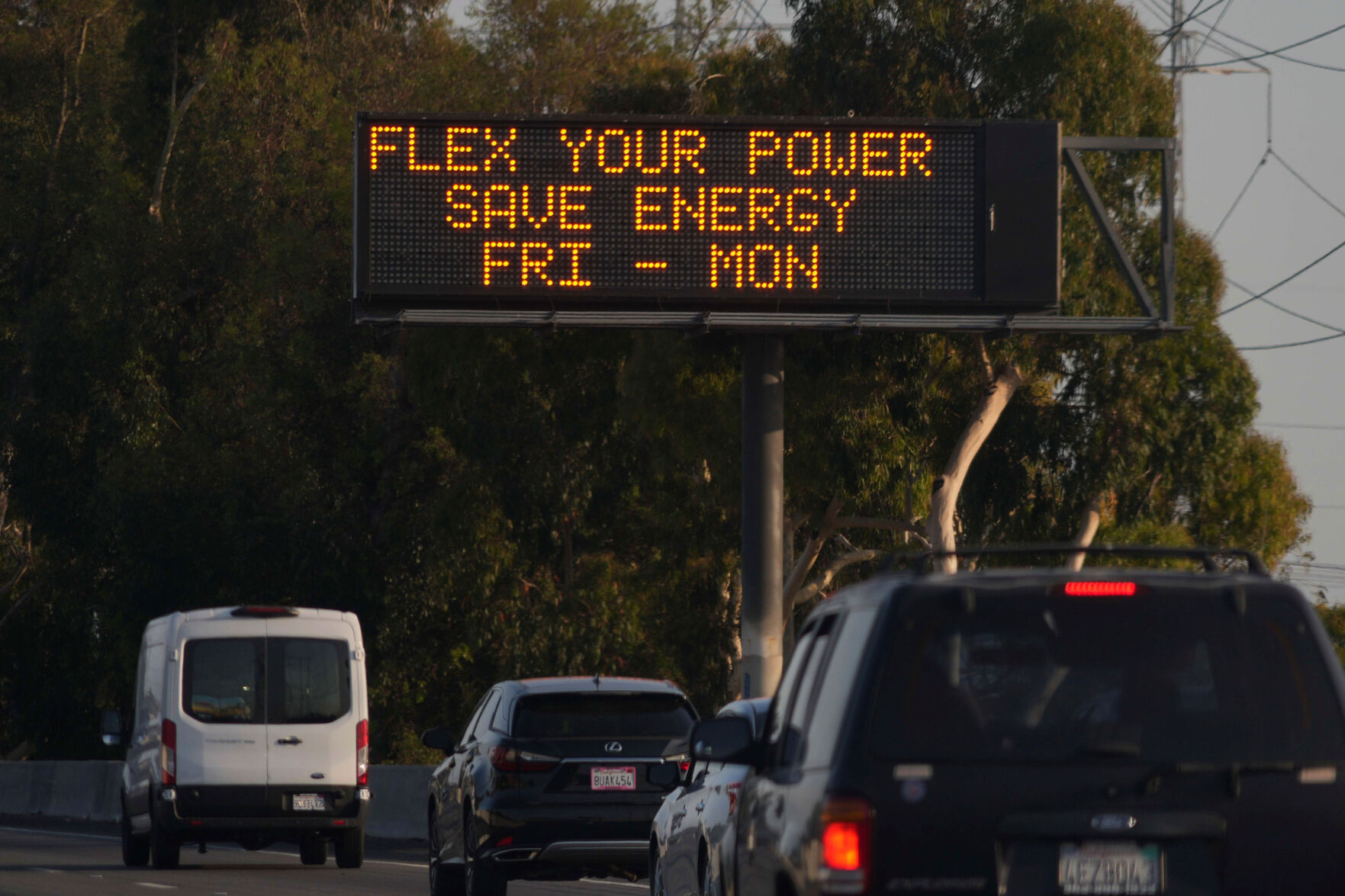 Californians are urged to conserve electricity today as temperatures could soar to triple digits